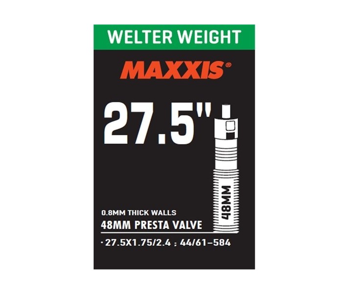 Cámara Maxxis Welter Weight 27.5x1.75/2.4 LSV48