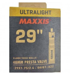 Cámara Maxxis Ultralight 29x1.75/2.4 LSV48