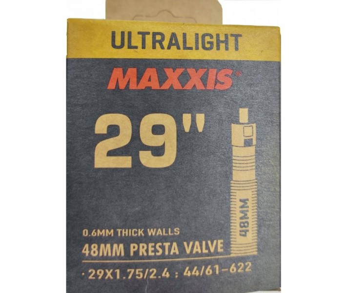 Cámara Maxxis Ultralight 29x1.75/2.4 LSV48