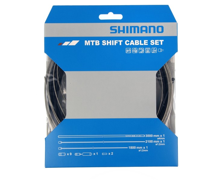 Kit Cables Cambio Shimano Optislik MTB Negro