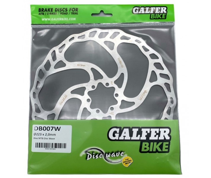 Disco de freno Galfer para Mtb E-Bike 223mm x 2.0mm