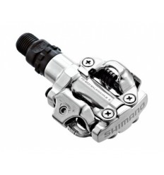 Pedales Shimano M-520 SPD Plata