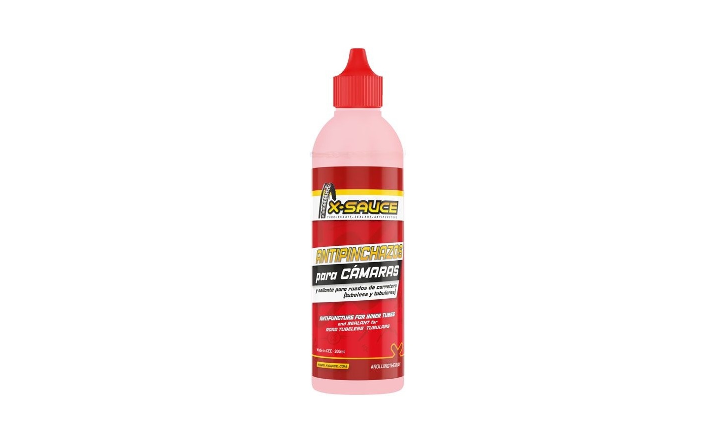 X-Sauce Liquido Antipinchazos 500ml.Tubeless