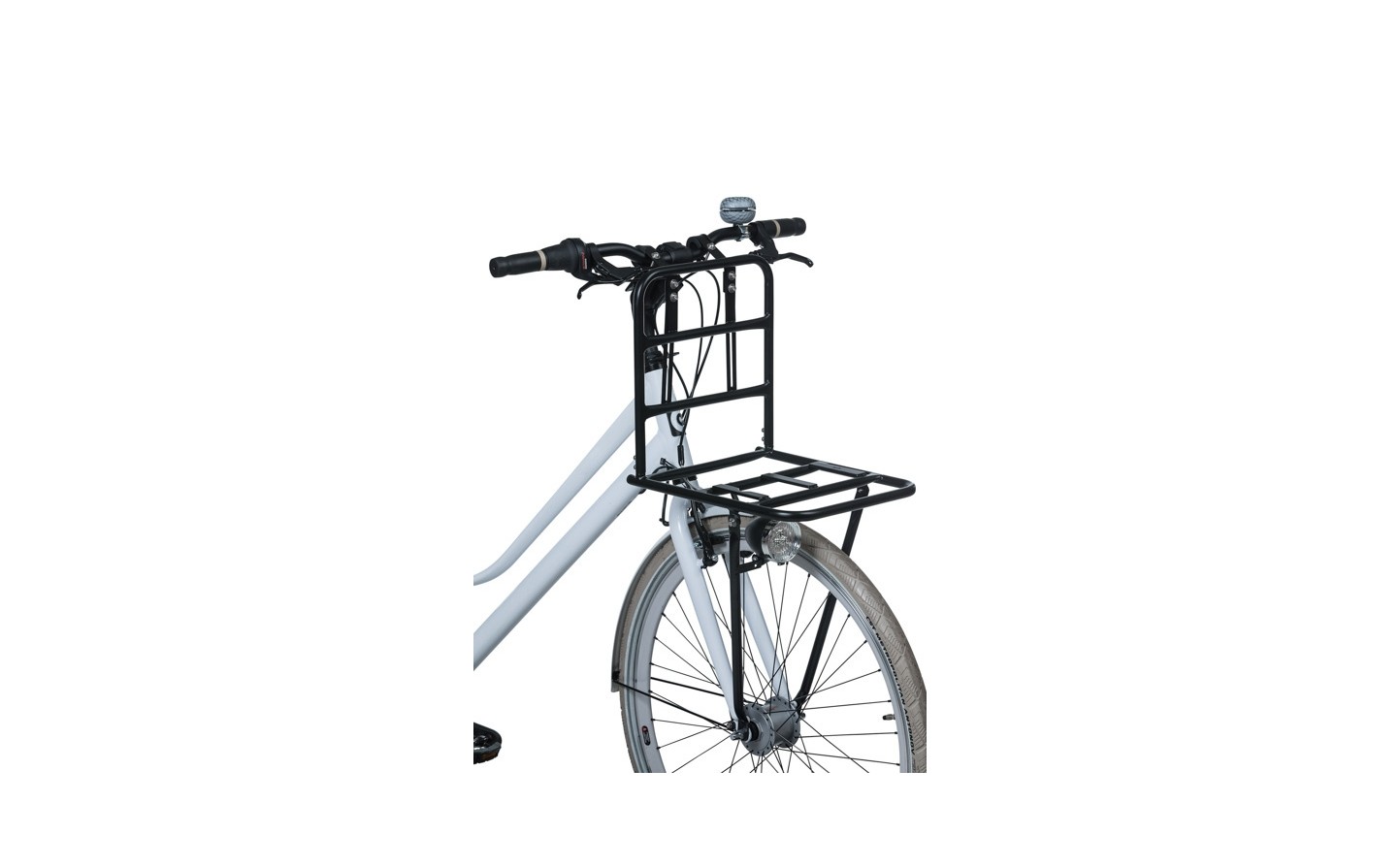 Soporte bicicleta regulable con fijación a las vainas traseras