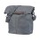 Alforja Basil City Shopper Reflect.Gris Impermeable 14-16L Cierre Iman