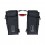 Alforjas Basil Mara Xxl Con Reflectante Negro Impermeable 47L Cierre Click