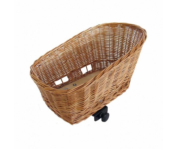 Cesta de mimbre para bicicletas por 19,99 €