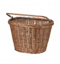 Cesto Delantero Basil Basimply Wicker Mimbre Marron (39X29X29 Cm)