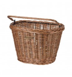 Cesto Delantero Basil Basimply Wicker Mimbre Marron (39X29X29 Cm)