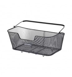 Cesto Con Asa Trasero Basil Base Xl Acero Negro (52X30X23)(18L)