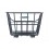 Cesta Trasera Basil Cento Wsl 22 Litros Aluminio Negro