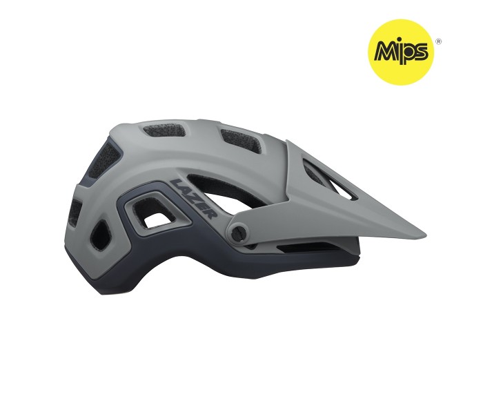 Casco Lazer Impala Mips Gris Oscuro Mate
