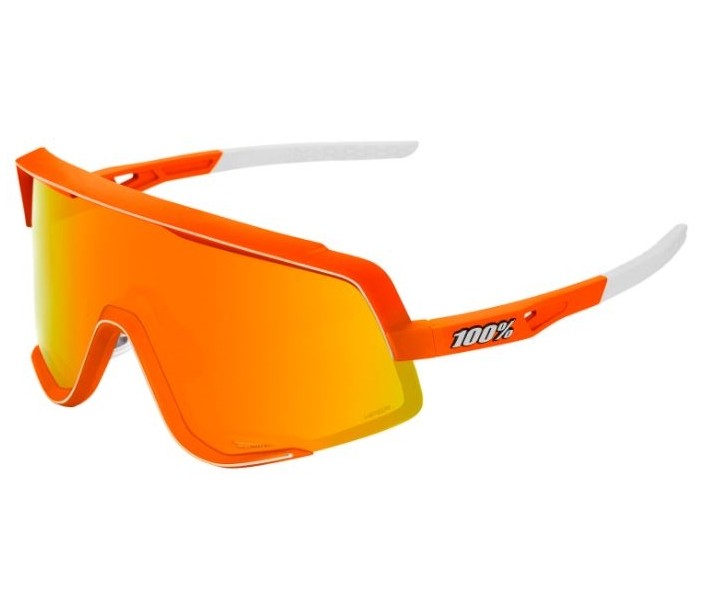 Gafas de sol 100% Glendale Naranja Neon- Lente Hiper Rojo |61033-412-01|