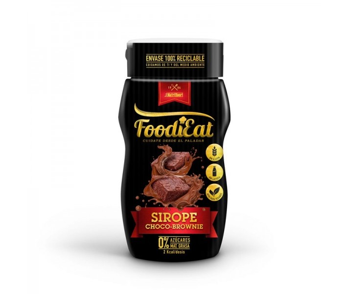 Sirope NutriSport FoodiEat Choco-Brownie 300ml
