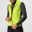 Chaleco Castelli Squadra Stretch Amarillo Fluor/Gris Oscuro