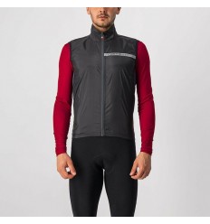 Chaleco Castelli Squadra Stretch Negro Claro/ Gris Oscuro