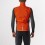 Chaleco Castelli Squadra Stretch Rojo Fiery/Gris Oscuro