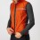 Chaleco Castelli Squadra Stretch Rojo Fiery/Gris Oscuro