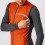 Chaleco Castelli Squadra Stretch Rojo Fiery/Gris Oscuro