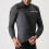 Chaqueta Castelli Squadra Stretch Negro Claro/Gris Oscuro