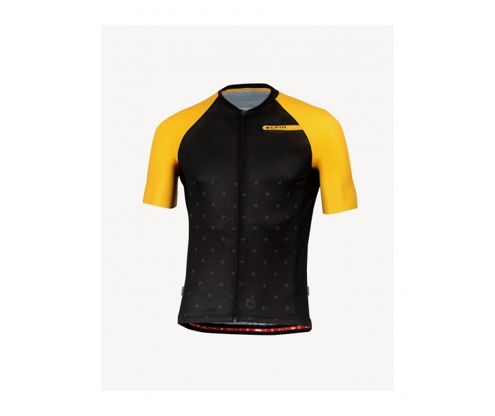 Maillot Eltin Resistance Negro/Mostaza