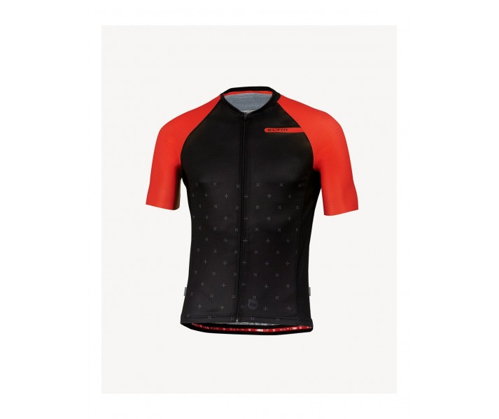 Maillot Eltin Resistance Negro/Rojo