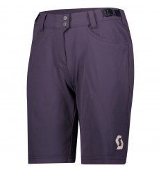 Culotte Corto Scott Ws Trail Flow W/Pad Mujer Violeta