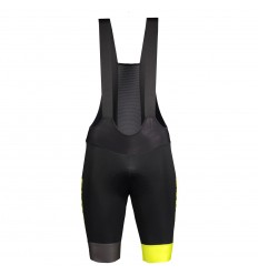 Culotte Corto Scott Corto Ms Rc Warm Wb +++ Negro / Amarillo