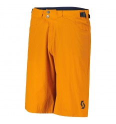 Culotte Corto Scott Ms Trail Flow W/Pad Naranja