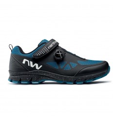 Zapatillas Northwave Corsair Negro-Azul Mtb