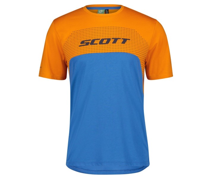 Maillot Scott MS Trail Flow Dri Naranja/Azul