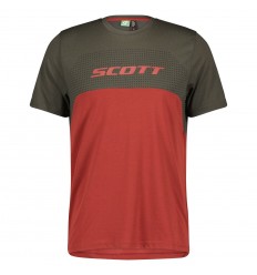 Maillot Scott MS Trail Flow Dri Gris/Rojo