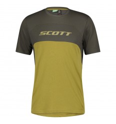 Maillot Scott MS Trail Flow Dri Gris/Verde