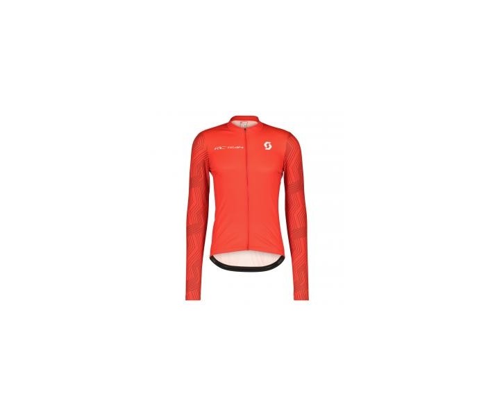 Maillot Scott Ms Rc Team 10 Ls Fiery Red/Blanco