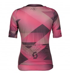 Maillot Scott Rc Premium Climber SS Mujer Violeta / Rosa