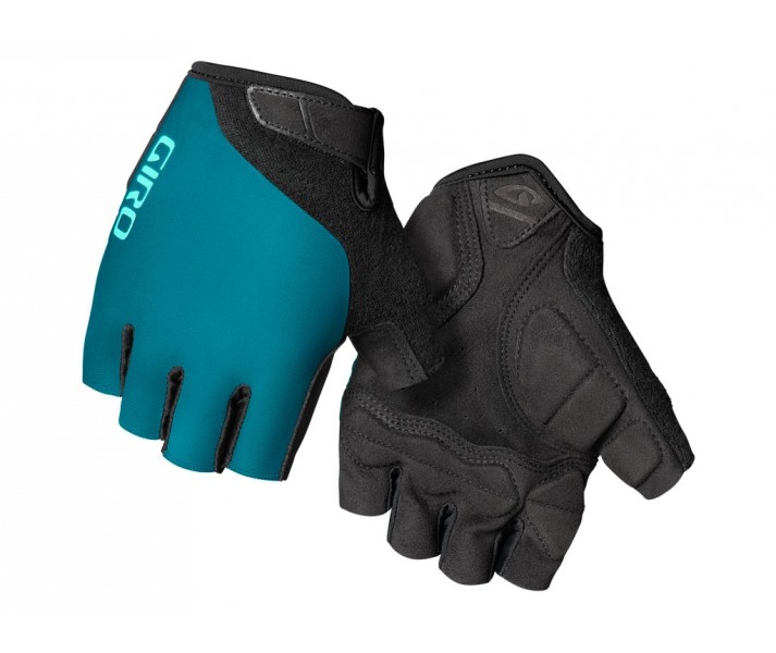 Guantes Cortos Giro Jagette Azul/Turquesa