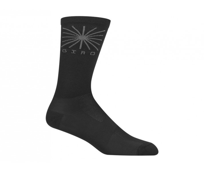 Calcetines Giro Comp Racer Caña Alta Negro