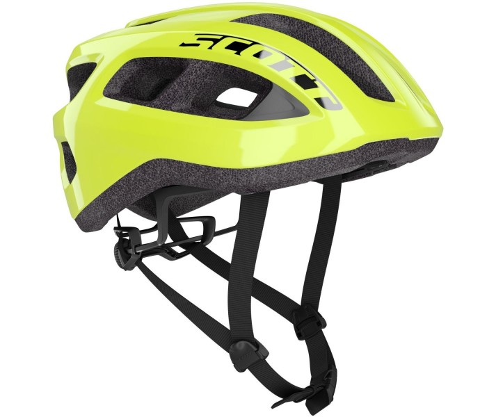 Casco Scott Supra CE Amarillo Fluor