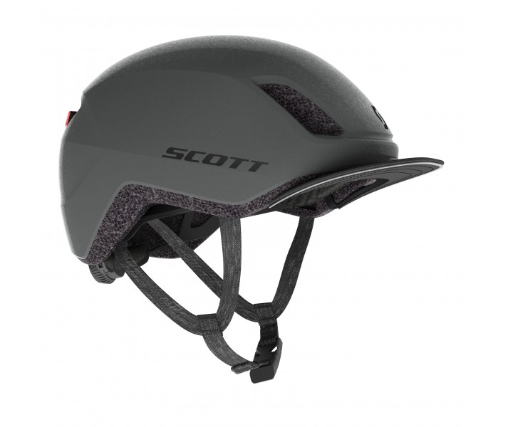 Casco Scott Il Doppio Plus Gris Oscuro