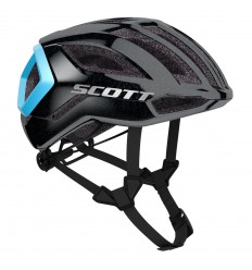 Casco Scott Centric Plus (CE) Negro/Azul Claro