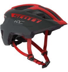 Casco Scott Spunto Junior Grey/Red Rc