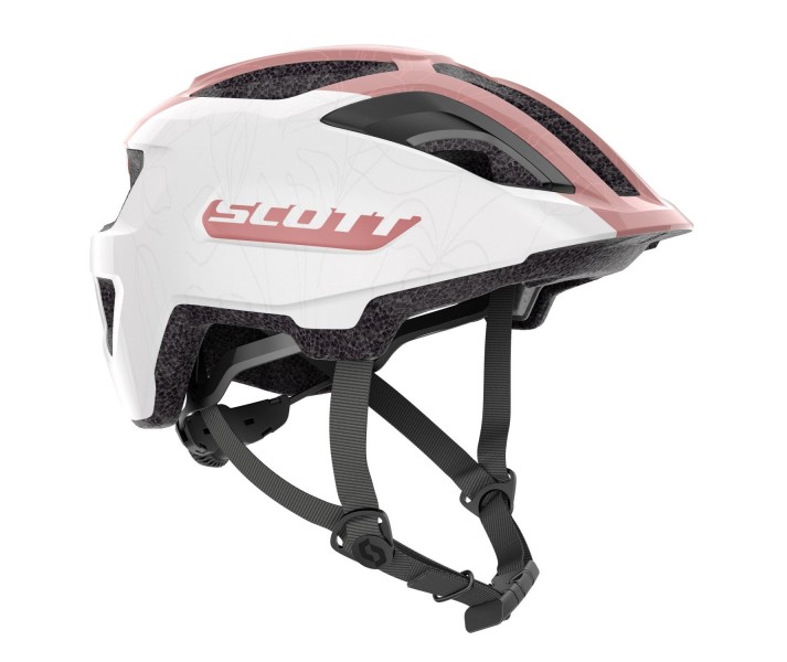 Casco Scott Spunto Junior (CE) Blanco/Rosa