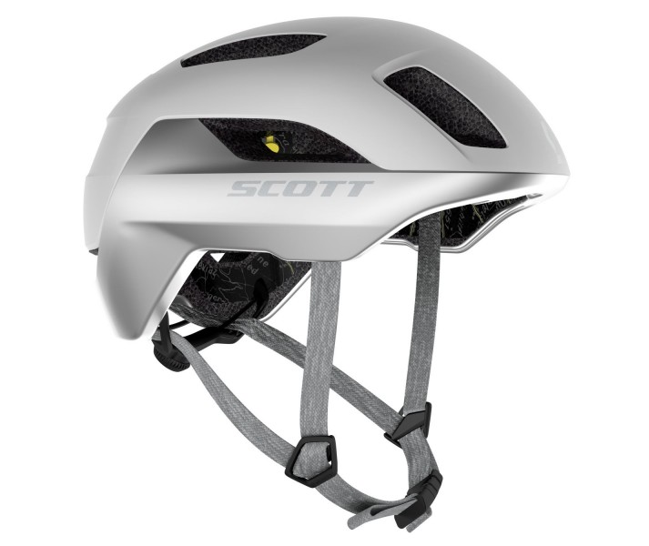 Casco Scott La Mokka Plus (CE) Plata/Gris