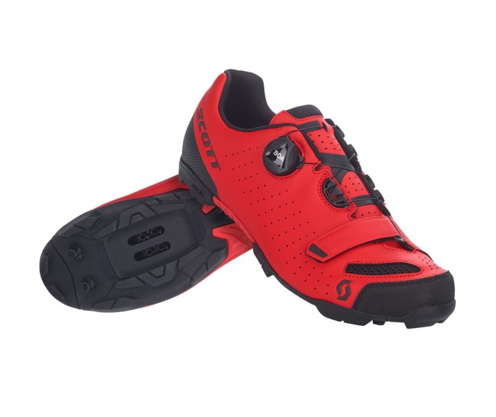 Zapatillas Scott Mtb Comp Boa Rojo / Negro