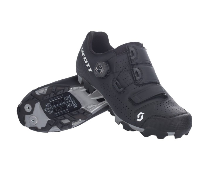 Zapatillas Scott Mtb Team Boa Negro Mate / Blanco