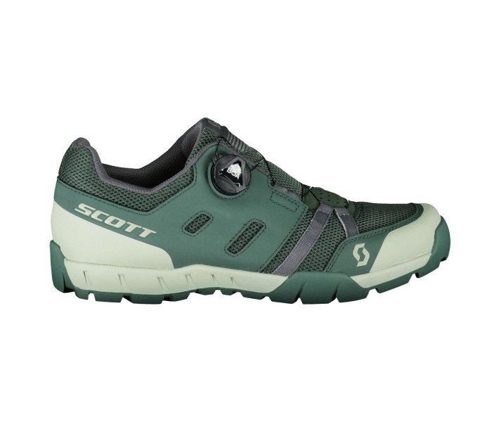 Zapatillas Scott Sport Crus-R Boa Dark Verde/Verde Claro