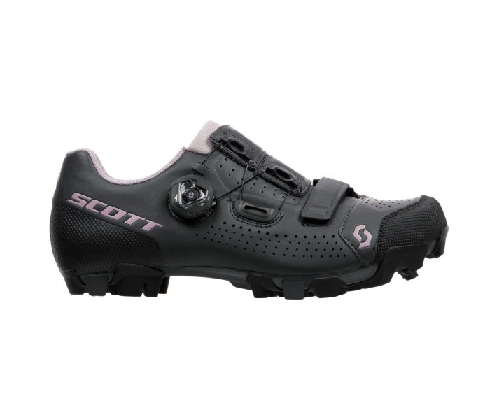 Zapatillas Scott MTB Boa Mujer Oscuro/Rosa - Fabregues Bicicletas