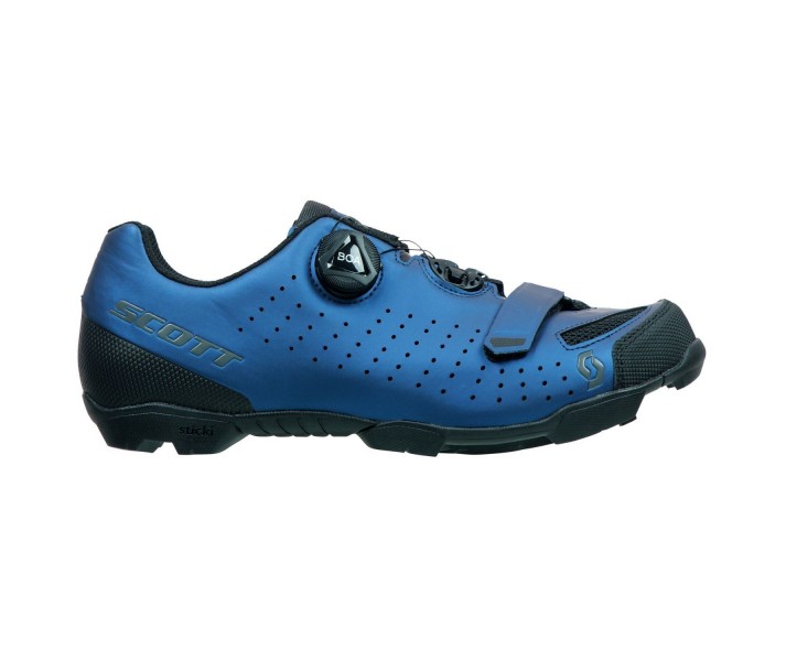 Zapatillas Scott Mtb Comp Boa Metallic Azul / Negro