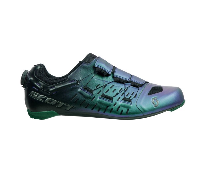 Zapatillas Scott Carretera Tri Carbon Prism Verde/Negro