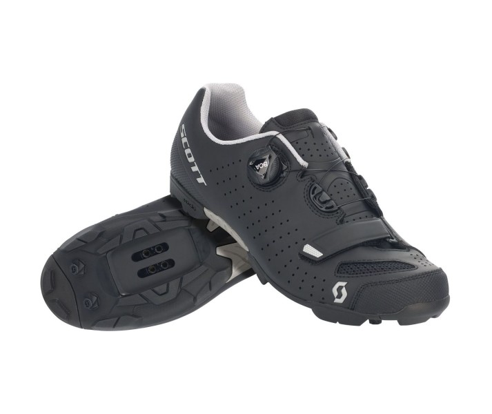 Zapatillas Scott Mtb Comp Boa Negro Mate/Plata